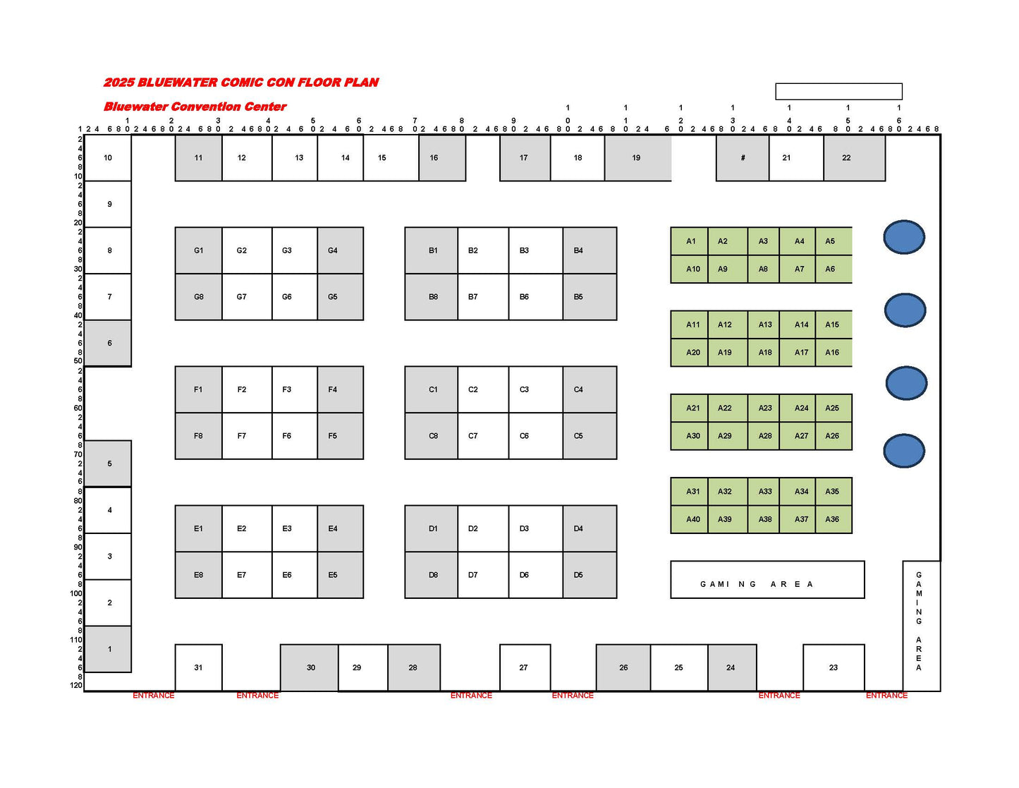 Bluewater Comic-Con - Artist Alley