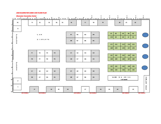 Bluewater Comic-Con - Artist Alley